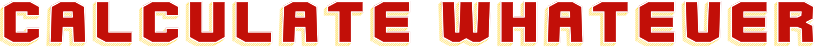 calculatewhatever com